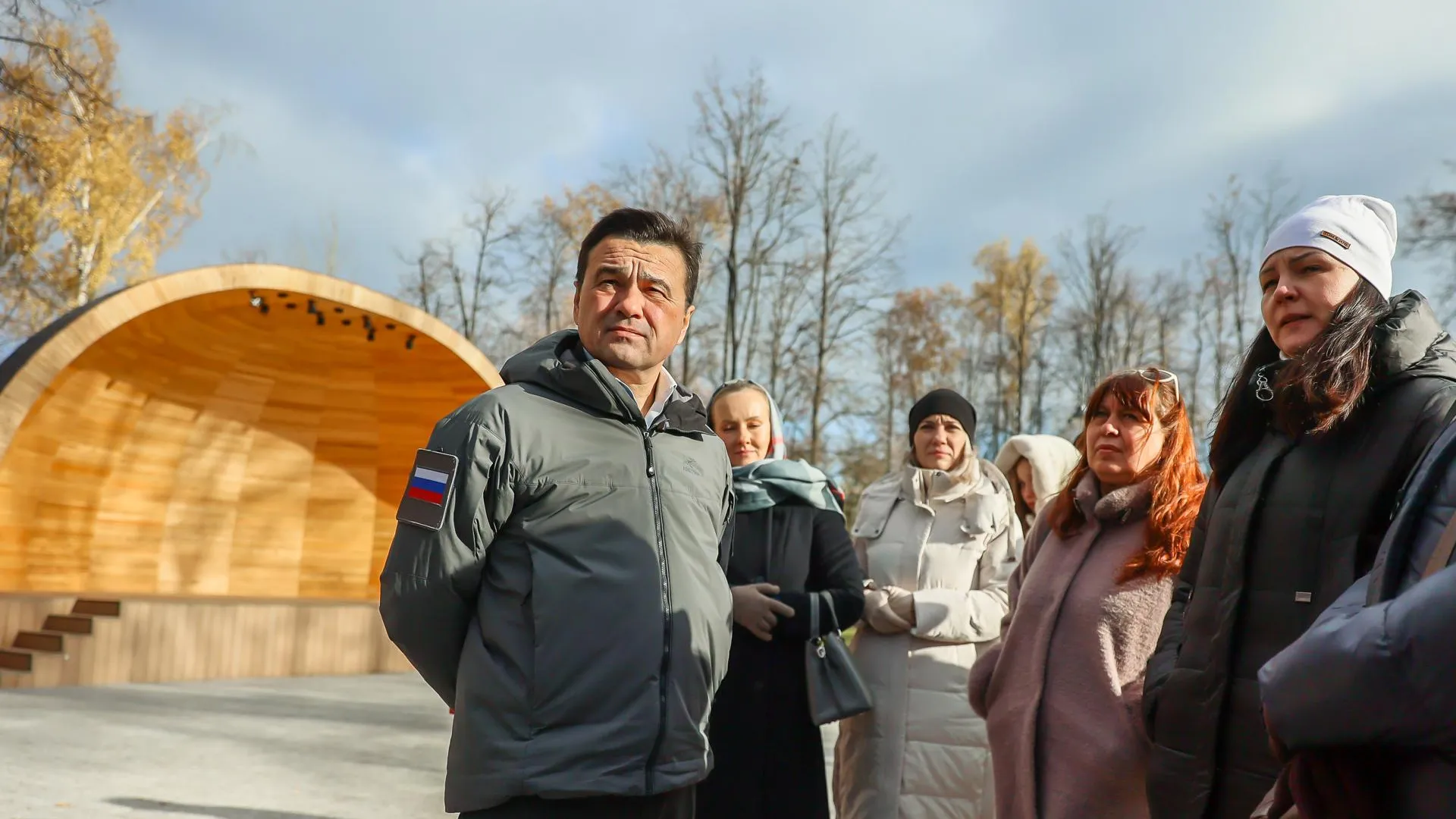 Андрей Воробьев: в Лобне после благоустройства открыли набережную Киова и парк