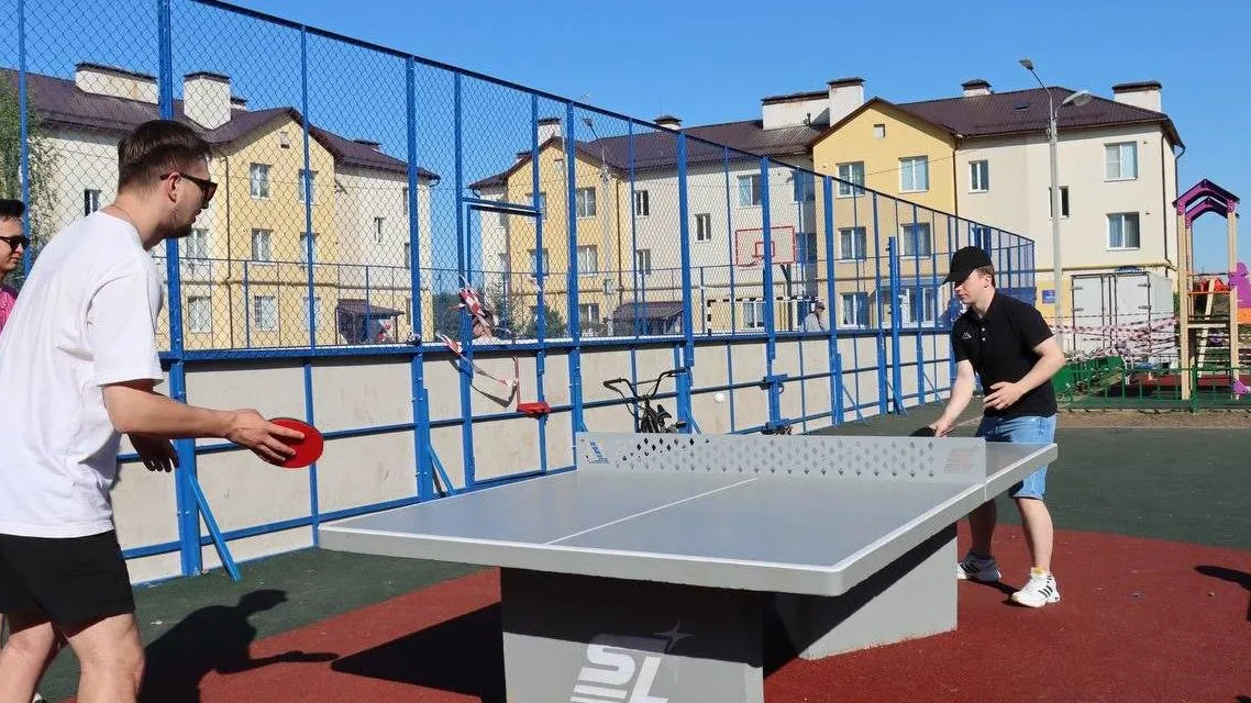 Спортплощадка в мкр Новое Ступино села Верзилово пользуется спросом у ребят