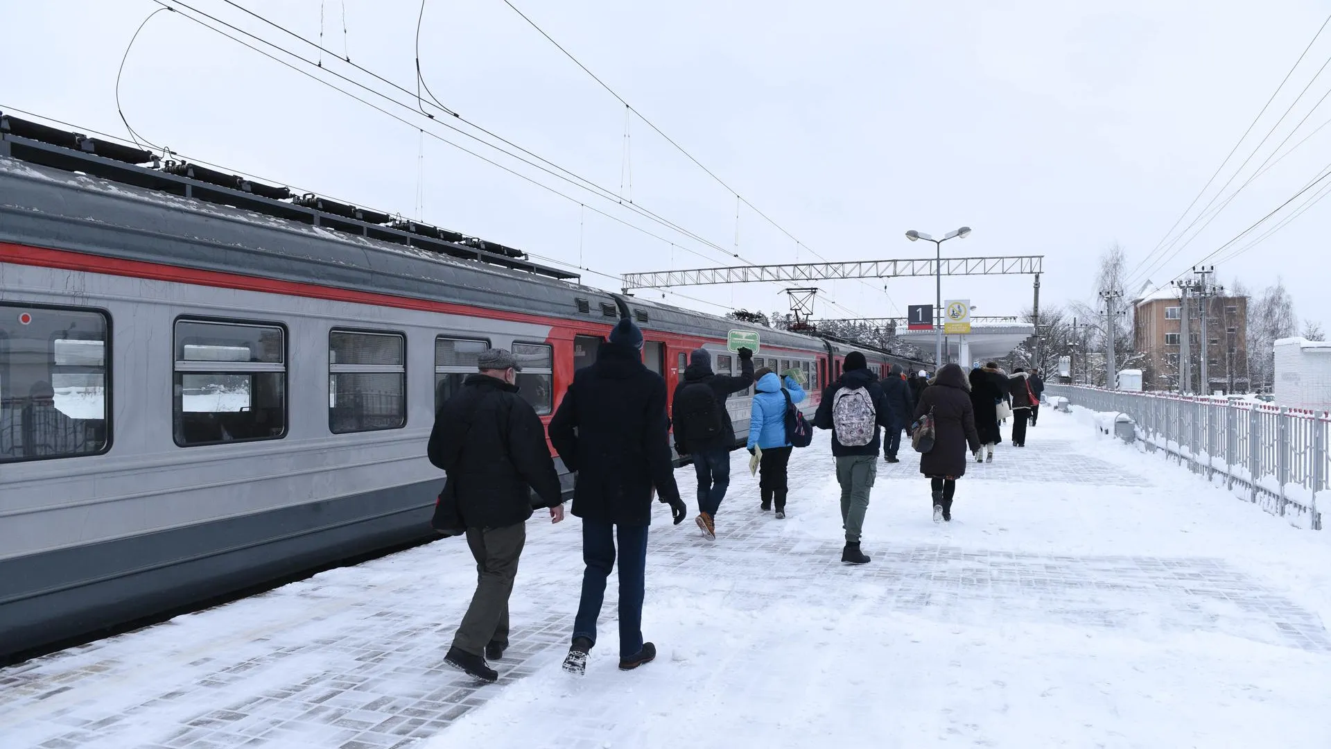 Сбой в движении поездов произошел на Киевском направлении Московской железной дороги