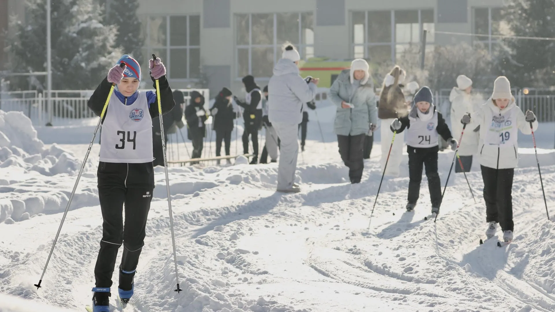 В Щелково прошли соревнования по лыжным гонкам для спортсменов с особенностями