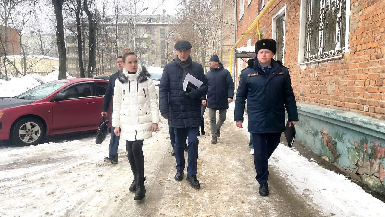 Аипова проверила качество содержания территорий в Сергиевом Посаде в зимний период