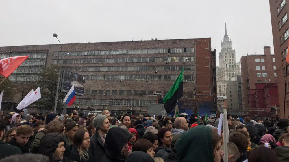 Власти столицы согласовали проведение митинга на проспекте Сахарова в феврале