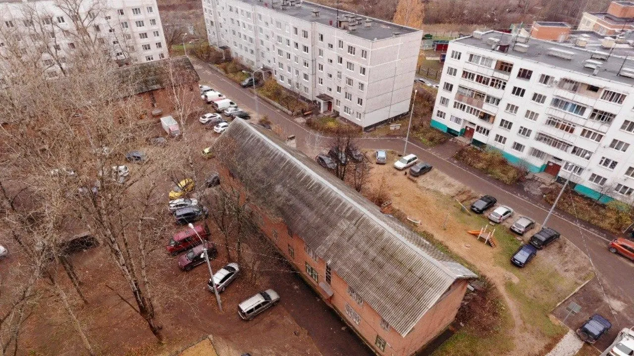 Аварийный дом снесли в Ивантеевке