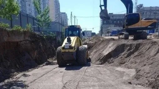 В Балашихе начали реконструкцию улицы Струве
