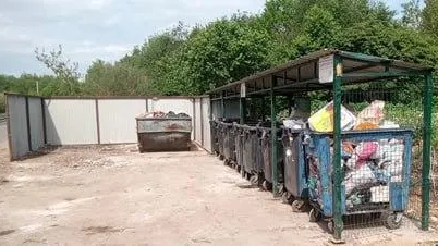 В Сергиевом Посаде контейнерная площадка приведена к нормативному состоянию