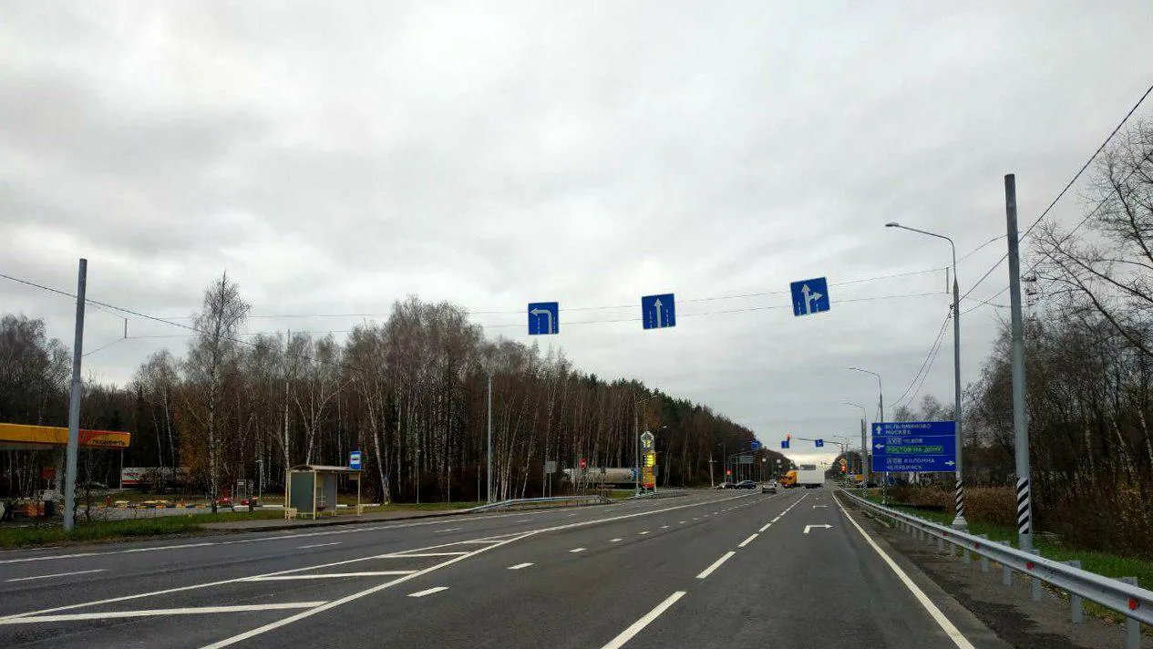 Более 12 км Каширского шоссе отремонтировали в Ступине