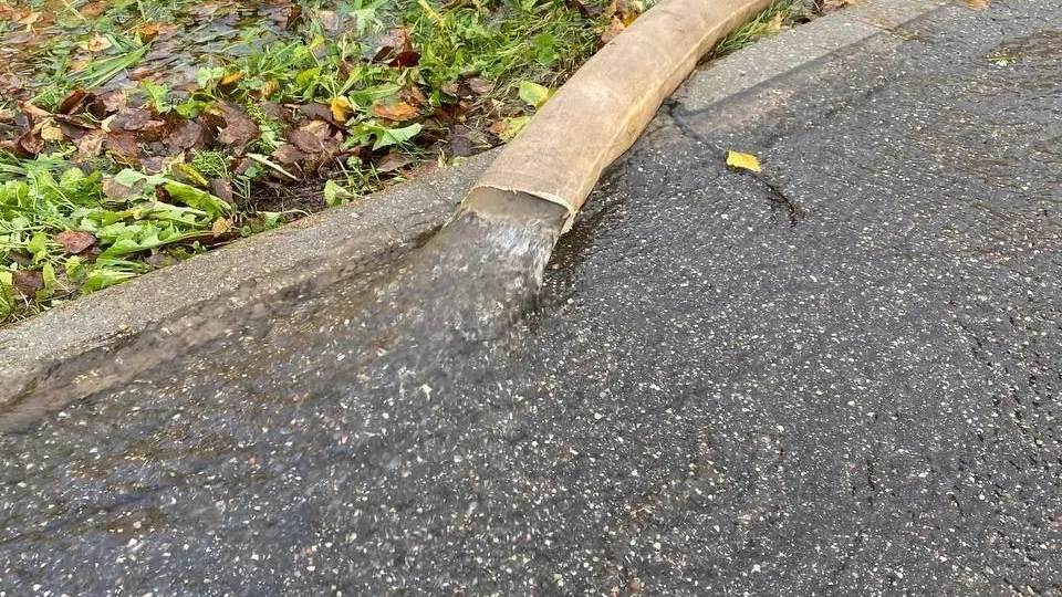 Промывка магистрали холодного водоснабжения проведена в селе Онуфриево Истры