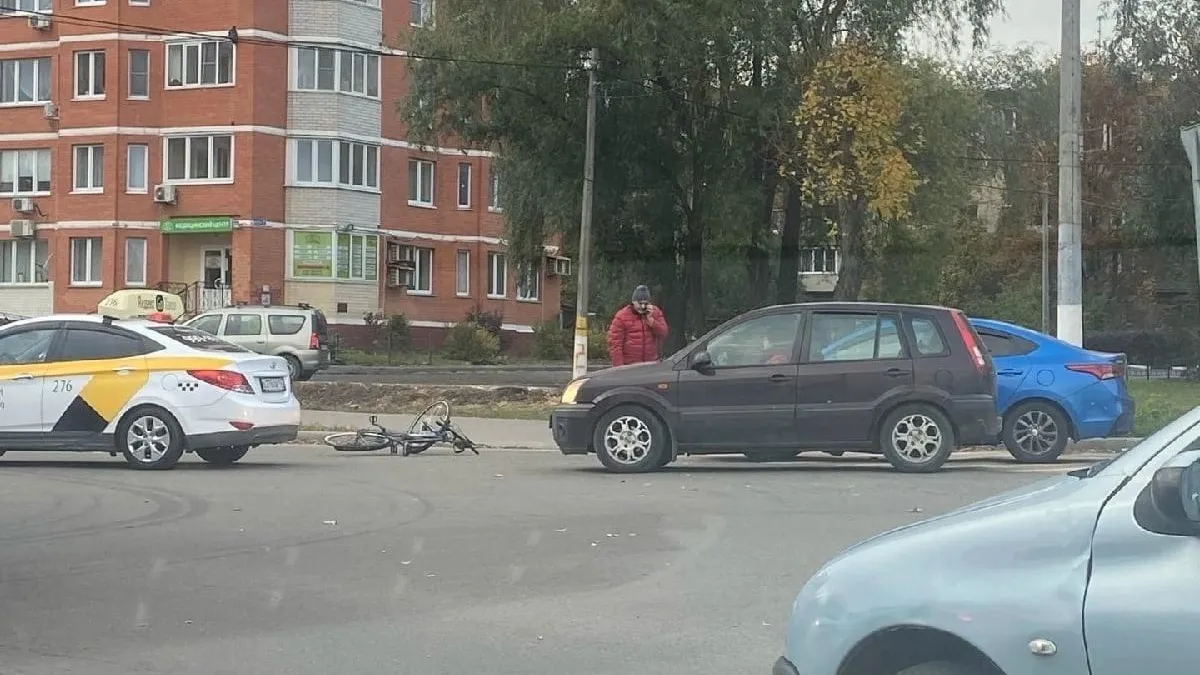 В Подольске водитель сбил велосипедиста