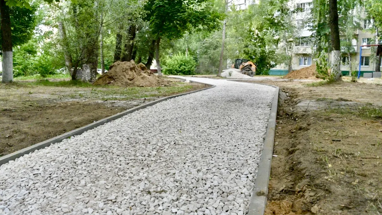 Обустройство народной тропы в селе Квашенки завершают в Талдомском округе