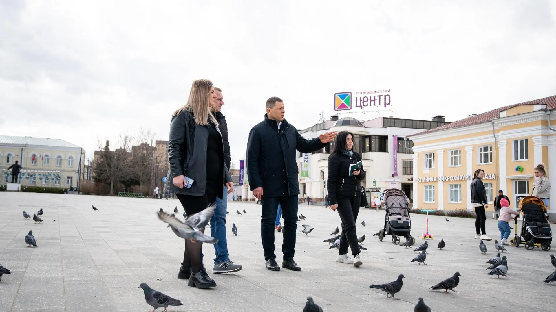Советская площадь в Дмитрове