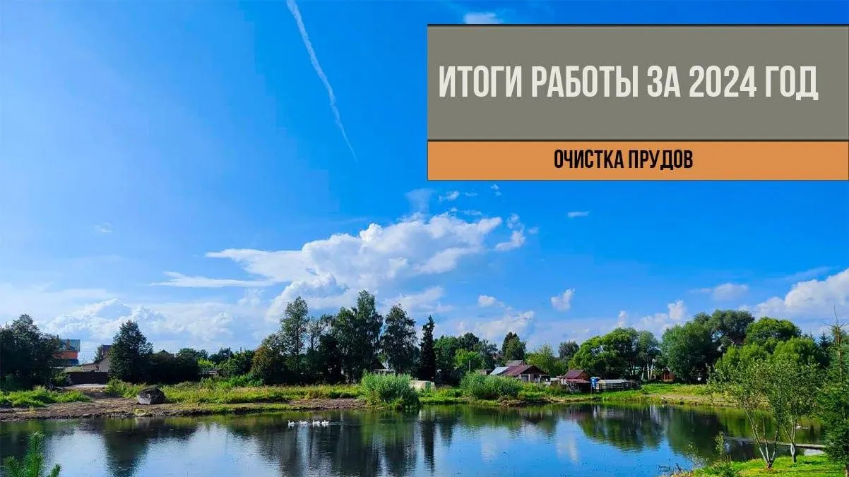 Более 30 водных объектов расчистили в Истре за 2024 год