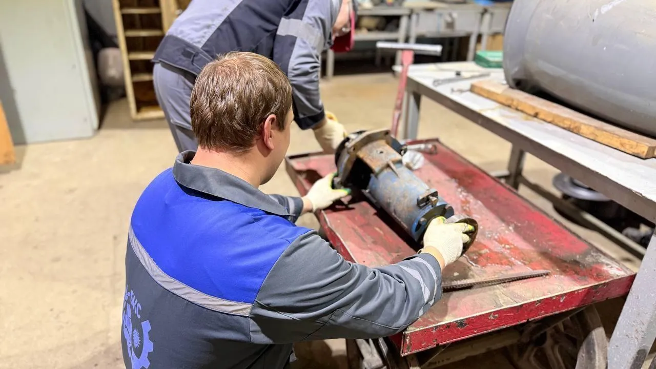 В Балашихе завершили техобслуживание канализационной насосной станции № 1-8