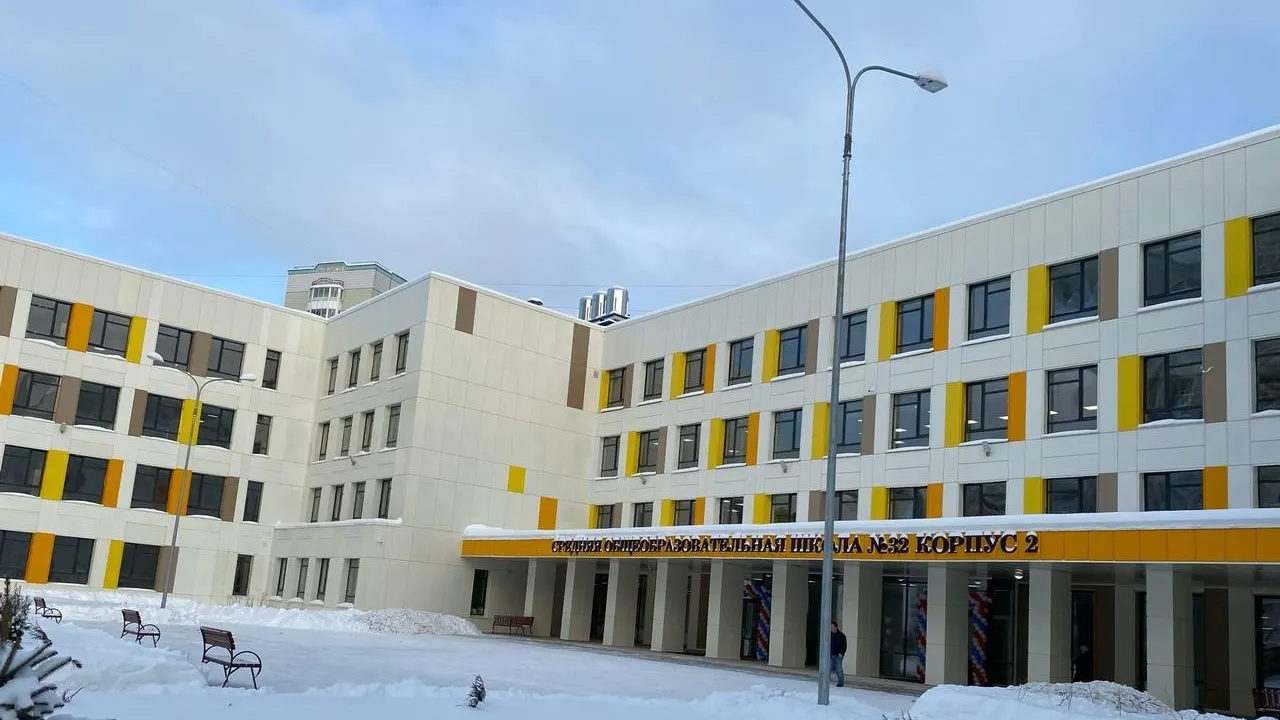Школу‑новостройку открыли в Флотском проезде Подольска