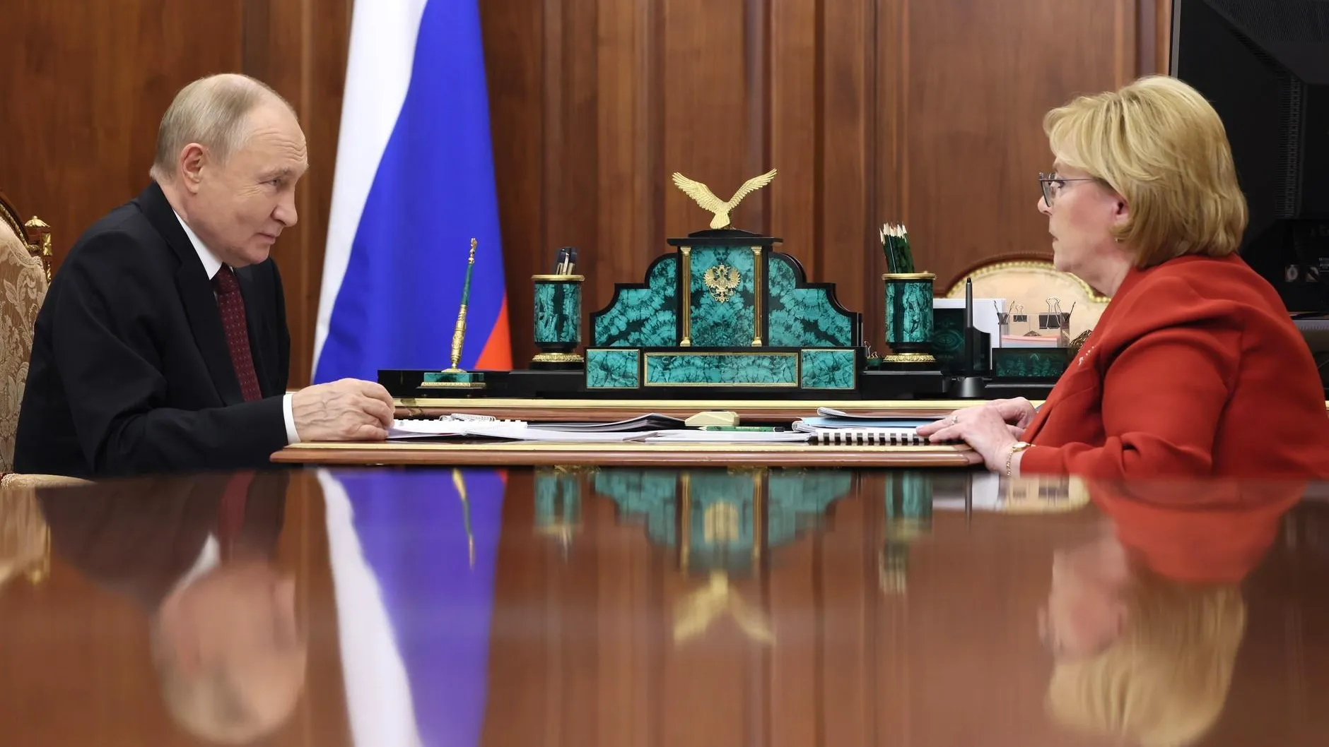 Путин встретился с главой Федерального медико-биологического агентства Скворцовой