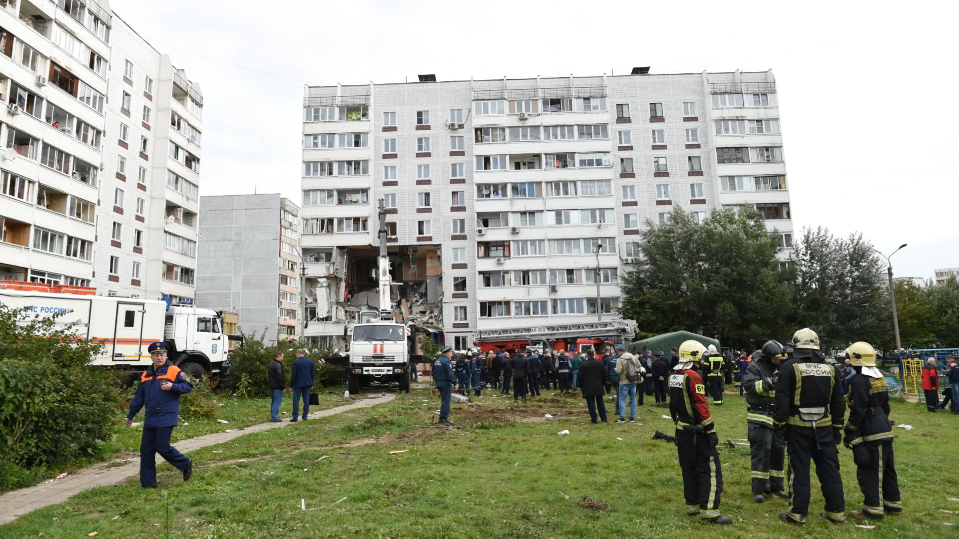 Госжилинспекция Подмосковья начала проверку УК из‑за взрыва в доме в Ногинске
