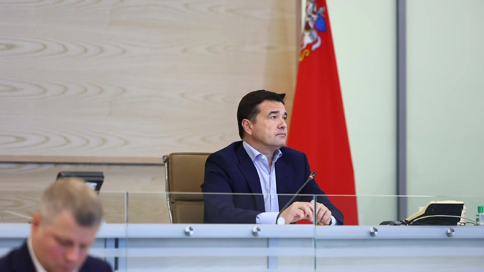 Воробьев обратил внимание на необходимость продолжения работы предприятий при мобилизации