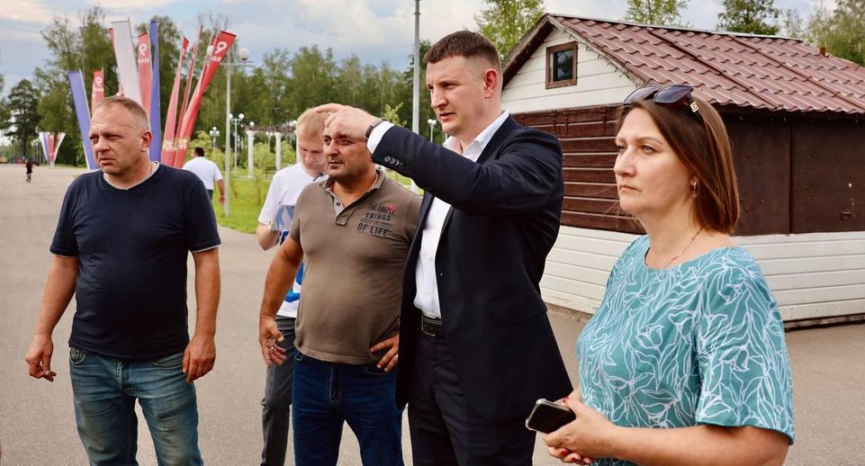 Глава Павловского Посада Денис Семенов провел объезд в городе Электрогорск