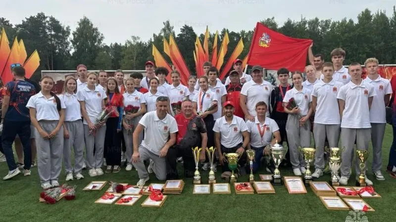 Сборная Подмосковья выиграла чемпионат ЦФО по пожарному спорту