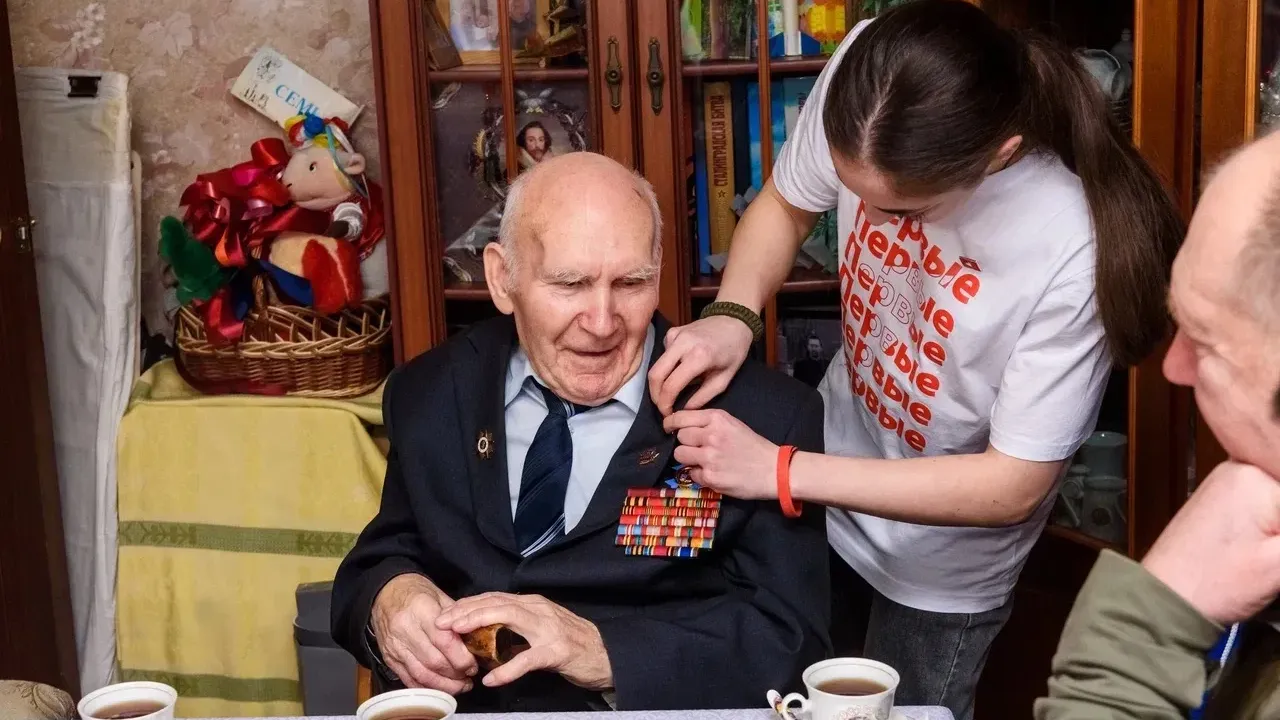 Ветеран Великой Отечественной войны Василий Голотюк отметил 96-летие в Балашихе