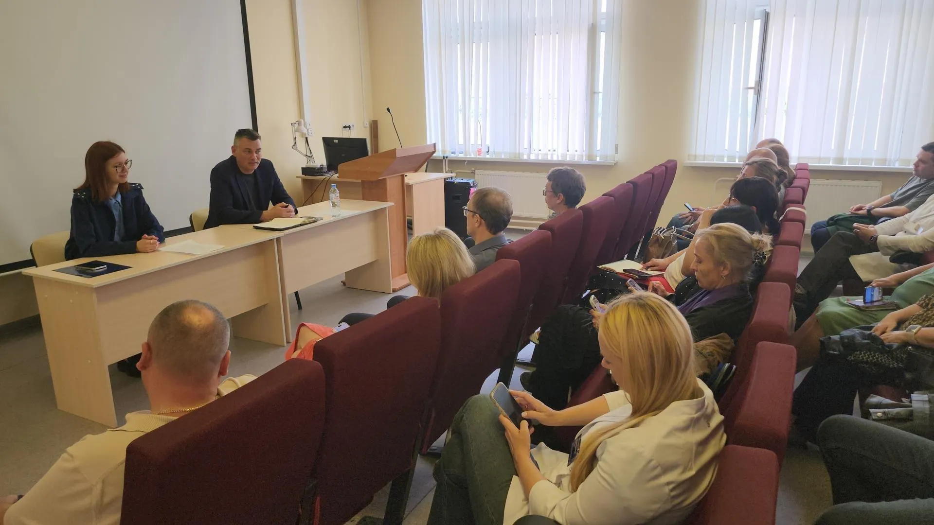 Сотрудникам Люберецкой больницы рассказали о современных схемах мошенничества