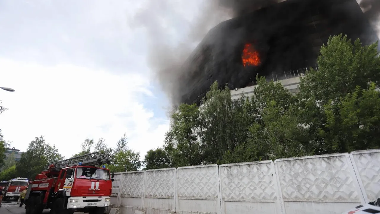 SHOT: причиной пожара во Фрязине может быть нарушение техники безопасности