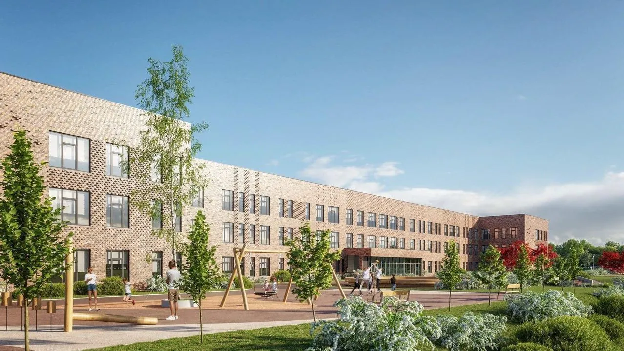 В Красногорске строят школу на 1 100 мест в ЖК «Квартал Строгино»