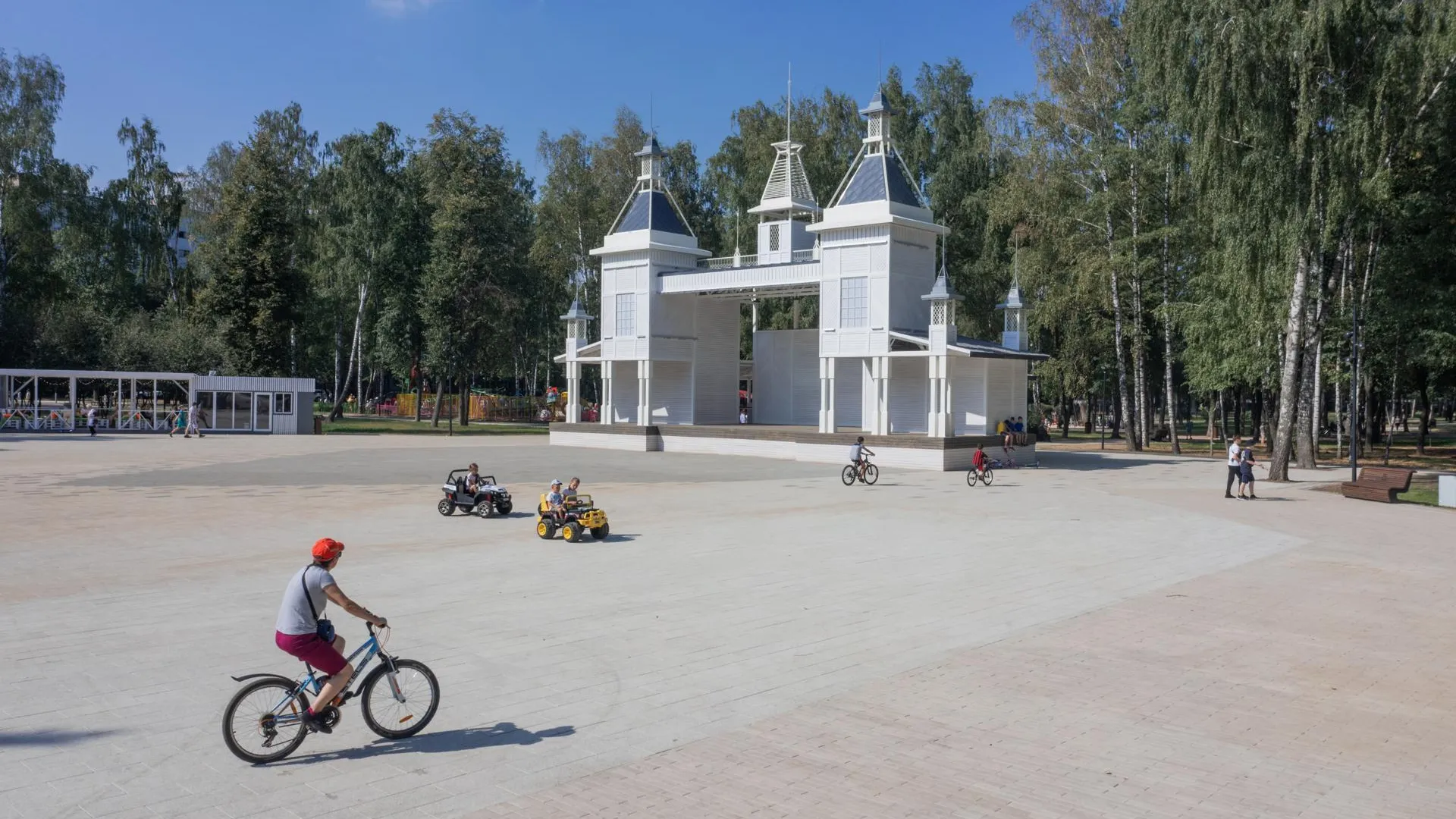 Сцену Центрального парка в Пушкине восстановили по чертежам XX века