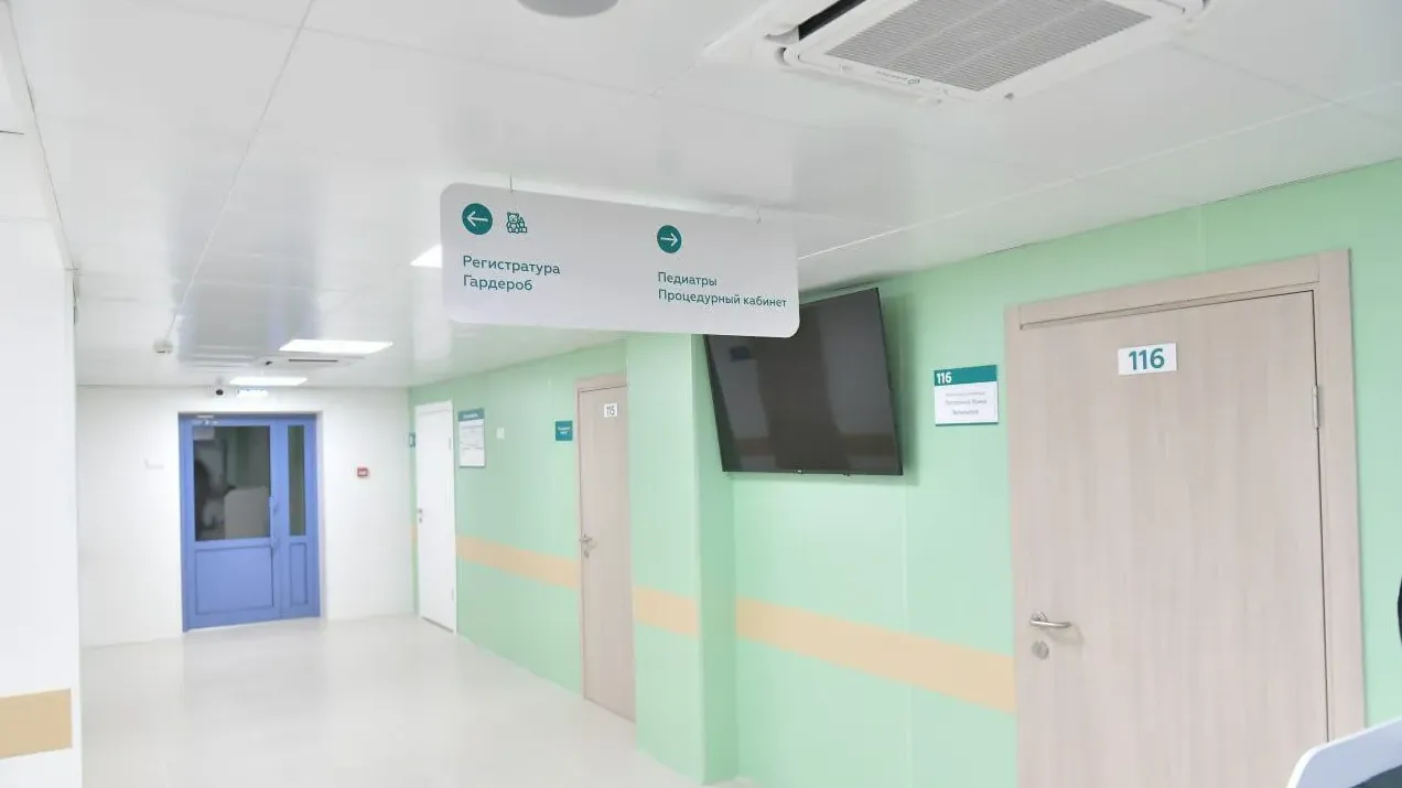 В Дмитровском округе завершается капремонт поликлинического отделения в поселке «Горки»