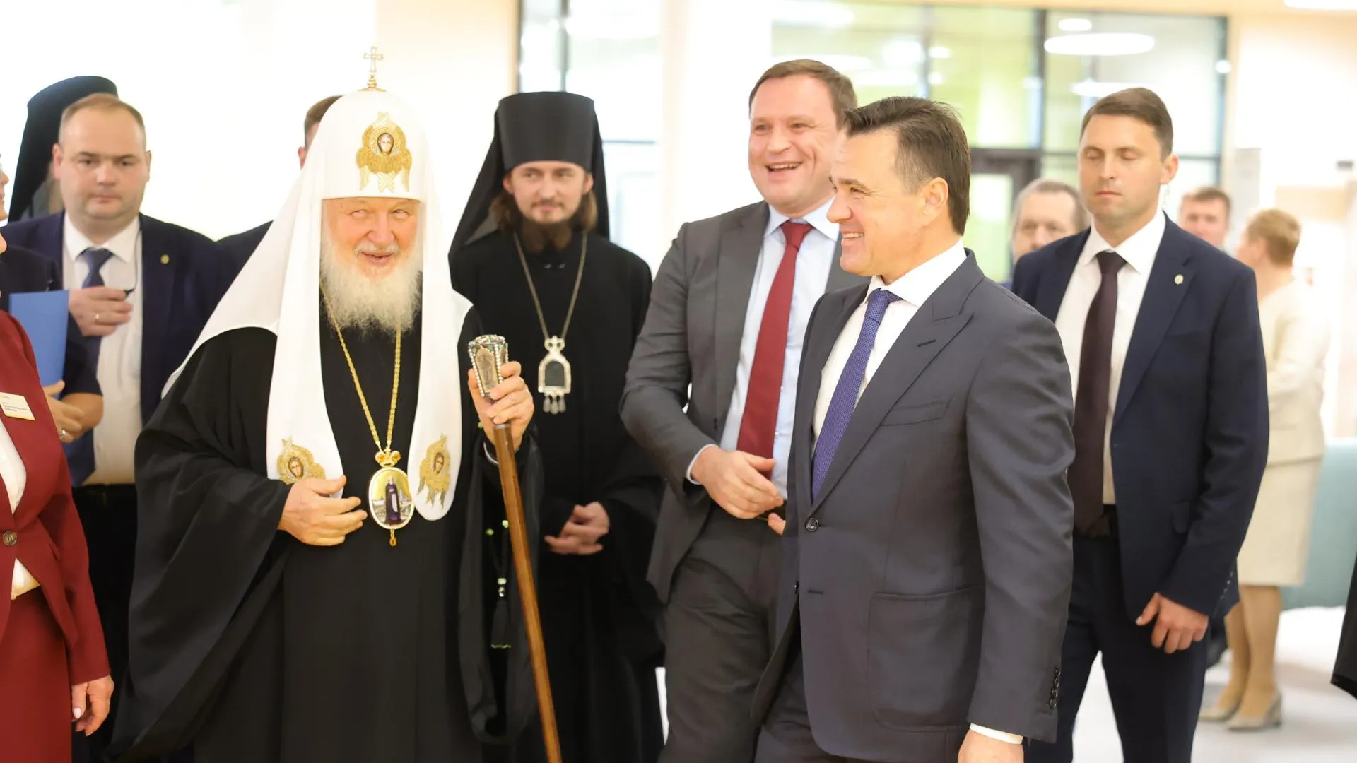 Воробьев посетил открытие центра постинтернатного сопровождения слепоглухих