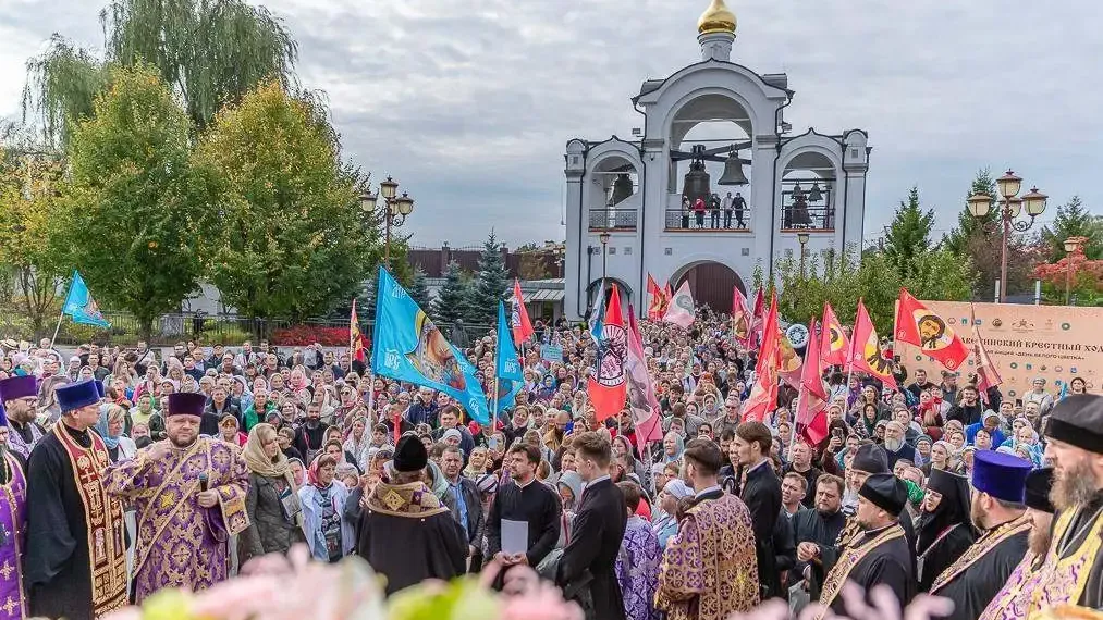 В Одинцовском округе более 5 тыс человек прошли Елисаветинским крестным ходом