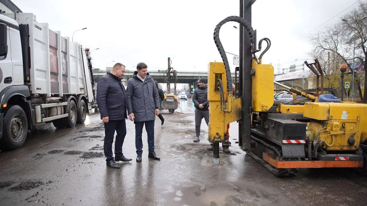 Ход работ по реорганизации дорожного движения проверили в Люберцах