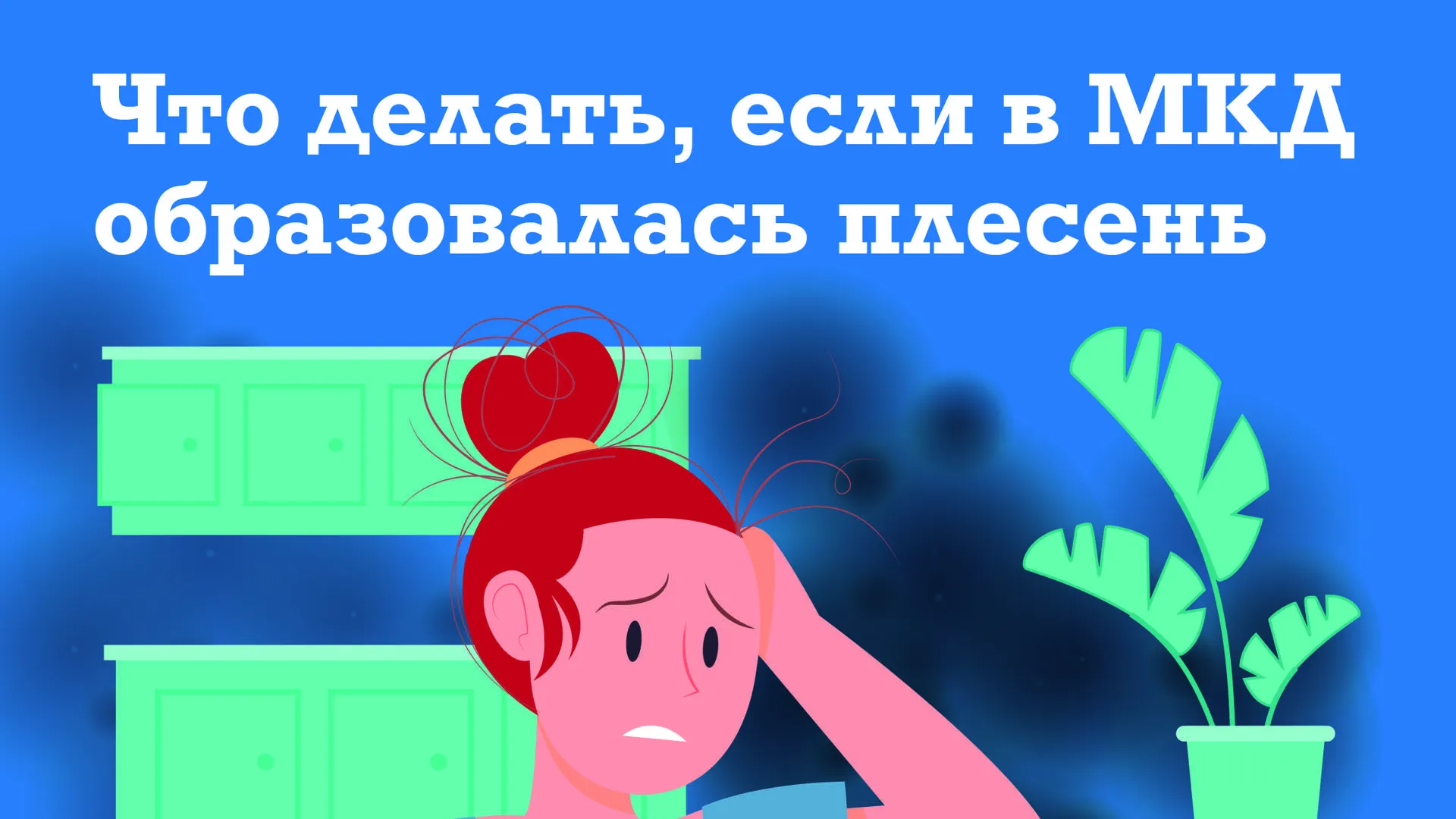Жителям Подмосковья рассказали, что делать, если в МКД появилась плесень