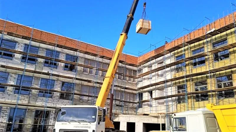Школу в поселке Тучково Рузского округа построили на 40%