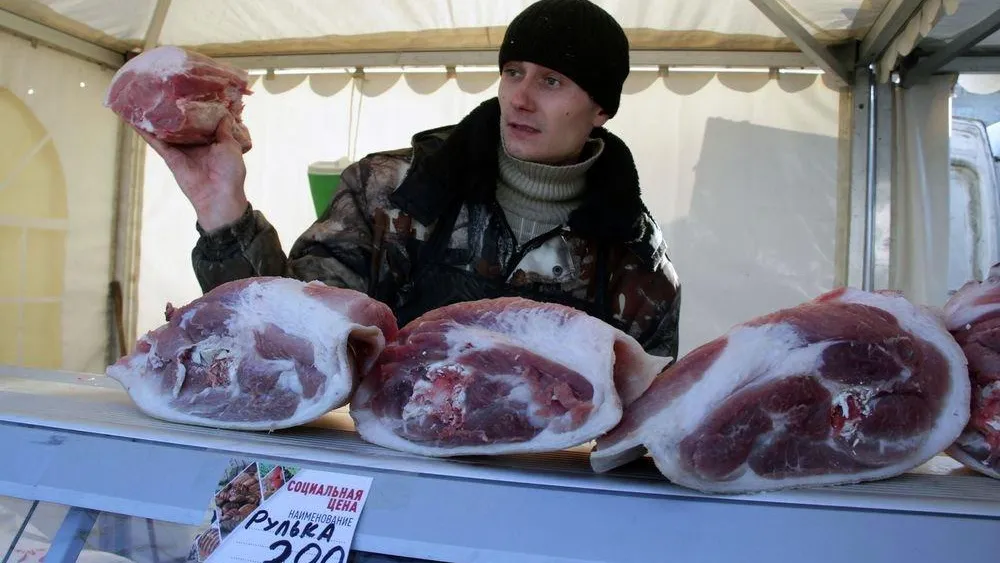 Более полутонны колбасы и мяса купили посетители «Ценопада» в Дмитрове