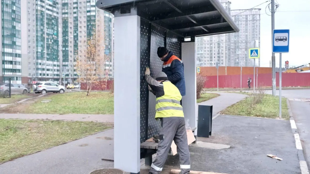 Новые остановочные павильоны устанавливают в Красногорске по просьбам жителей