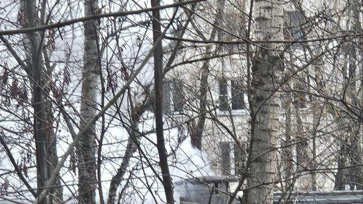 В Москве загорелись торговые ряды с газовыми баллонами