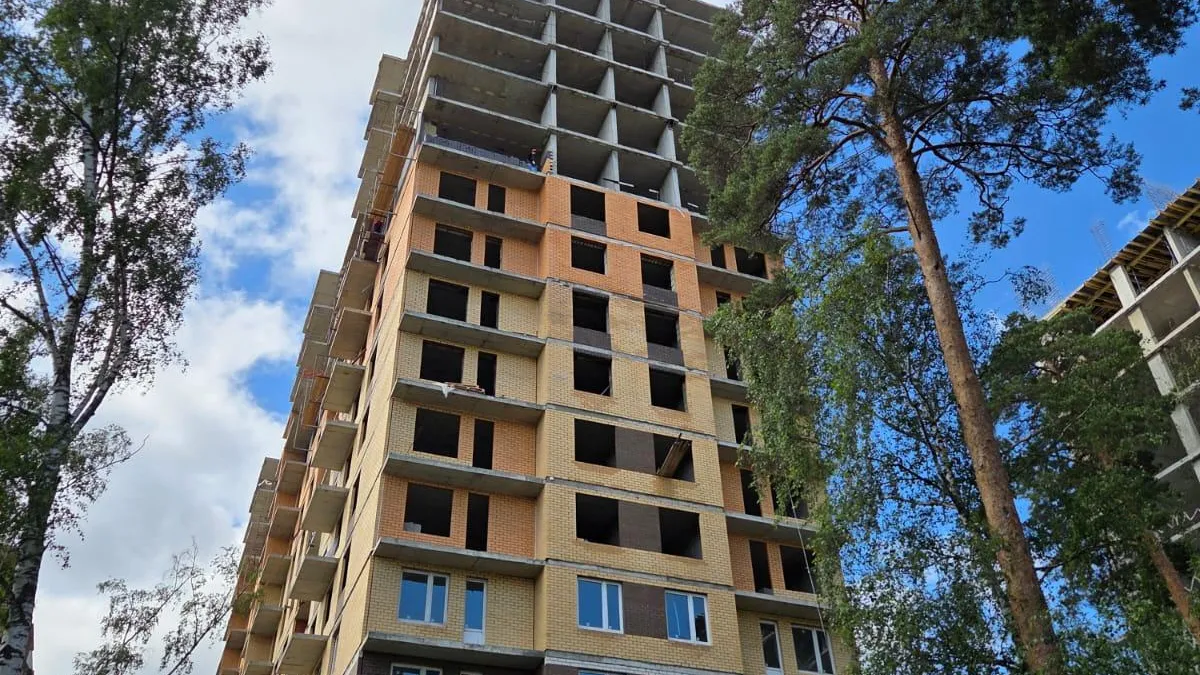 В ЖК «Малаховский» завершены монолитные работы во втором корпусе
