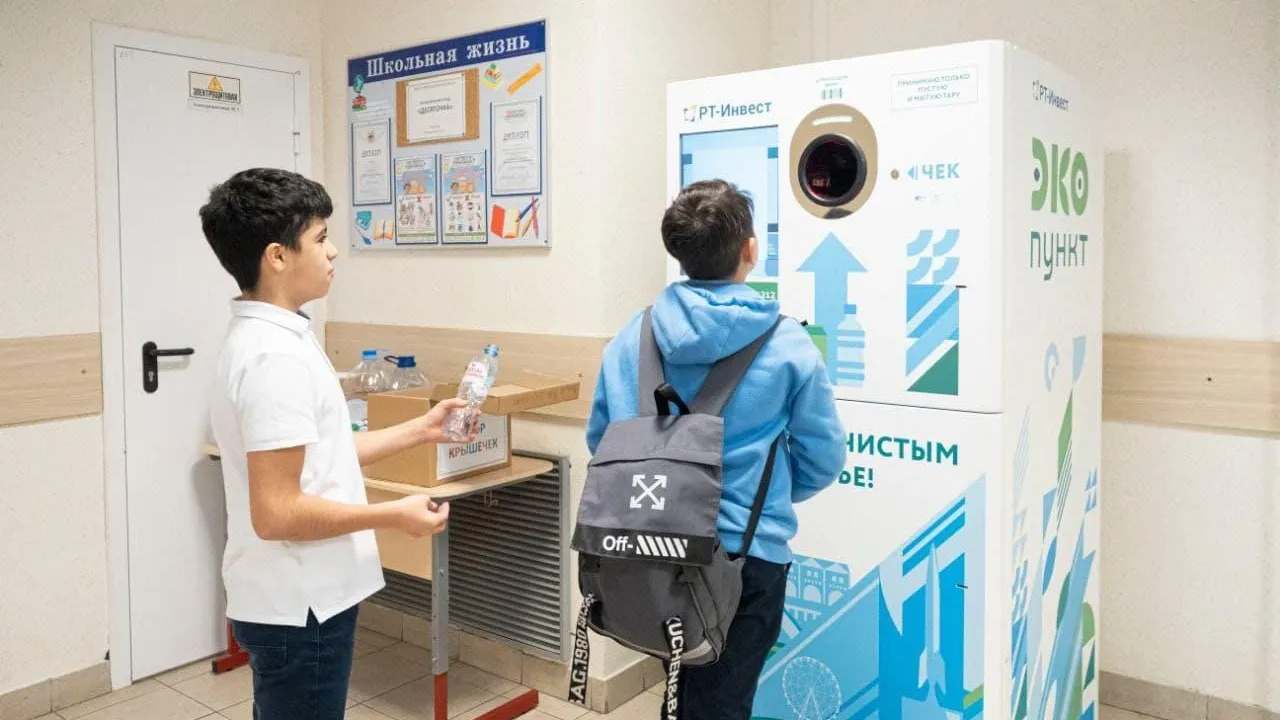 12 экопунктов установили в ноябре в школах Ленинского округа