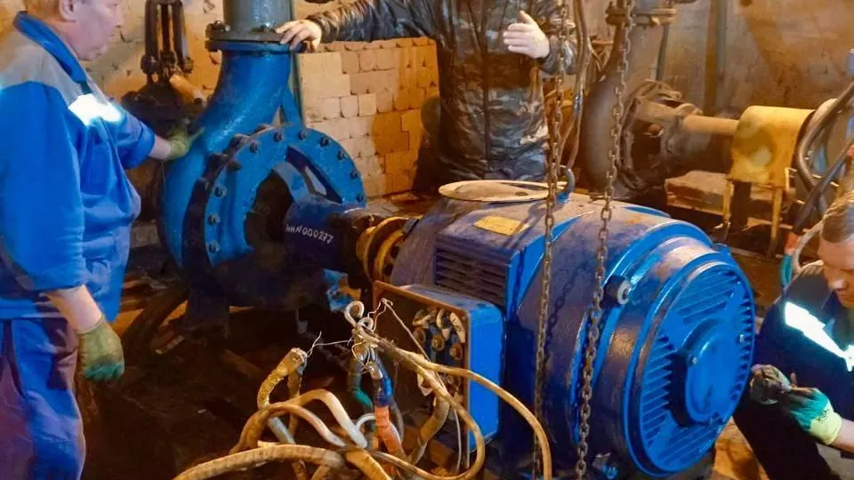 Специалисты «Мособлводоканала» выполнили более 35 работ по ремонту и замене насосов
