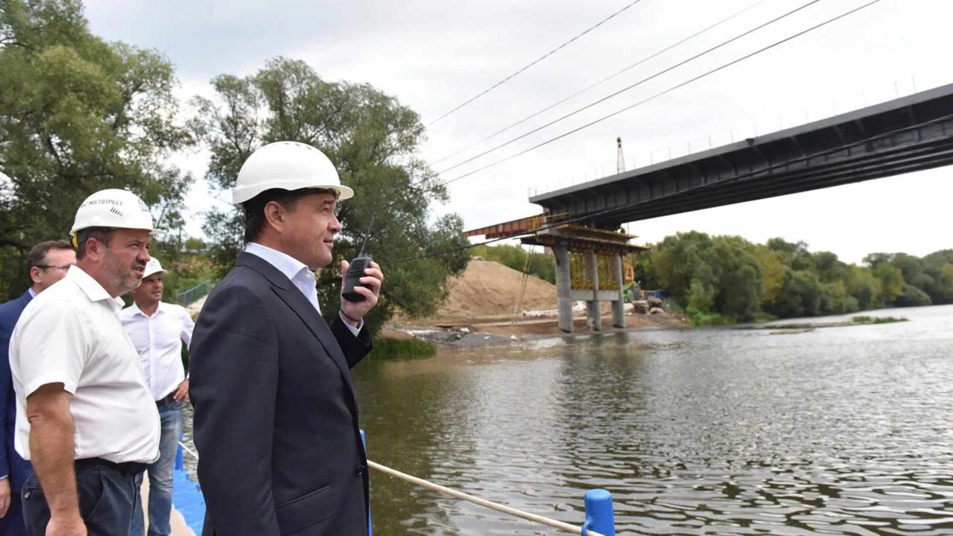 Воробьев рассказал о строительстве путепроводов в Московской области