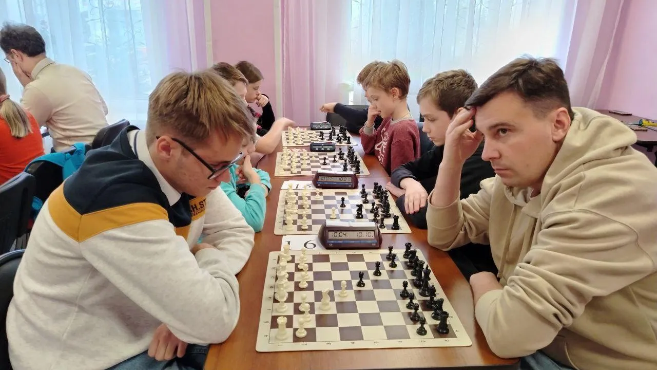 Шахматный турнир собрал 40 игроков в Раменском