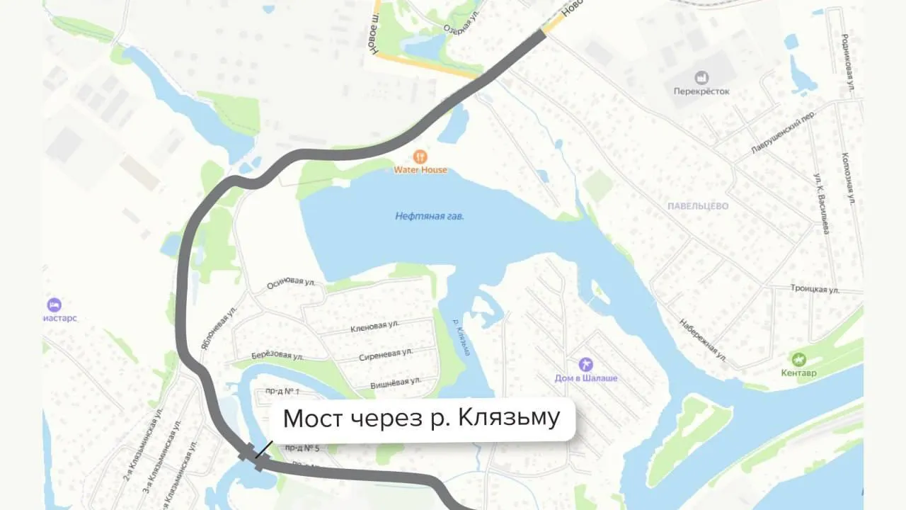 Новая дорога появится между Долгопрудным и Химками