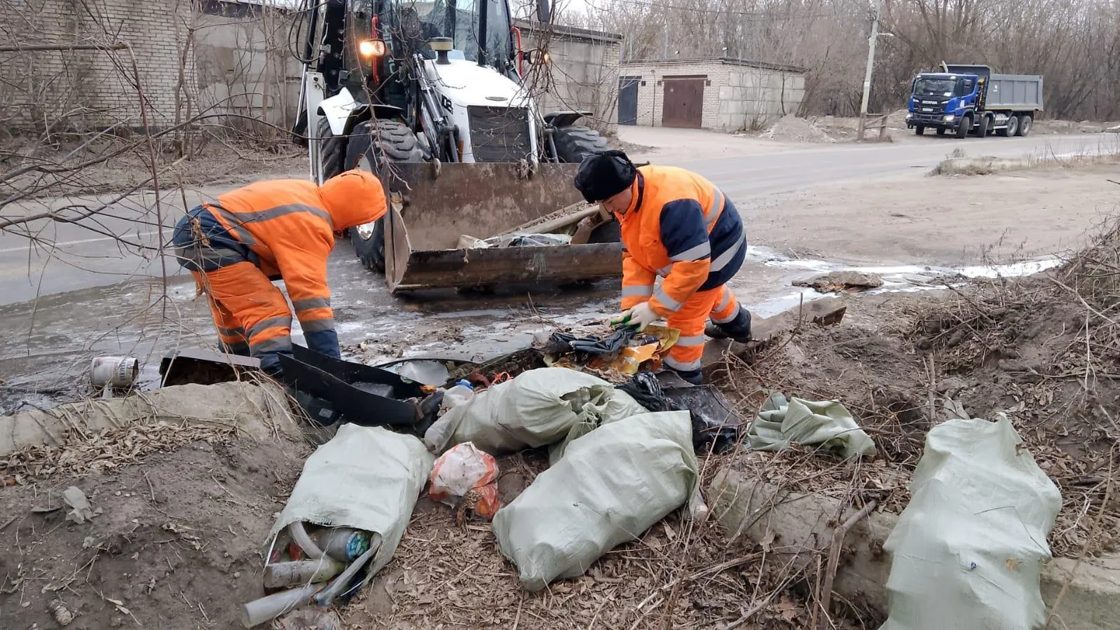 Свалку бытовых отходов ликвидировали в Дзержинском