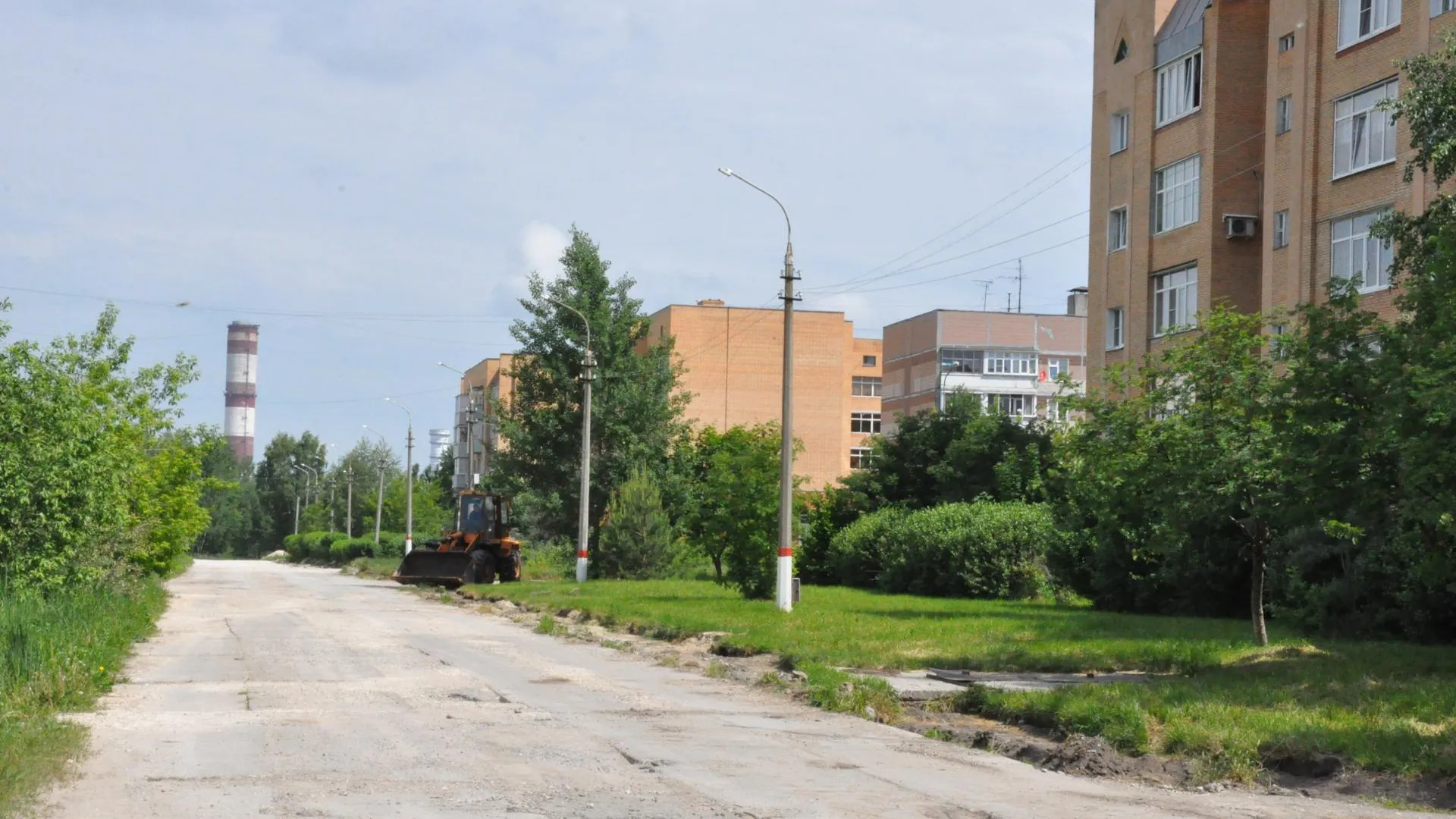 Дорогу на улице Кржижановского в Электрогорске отремонтируют в 2021 году