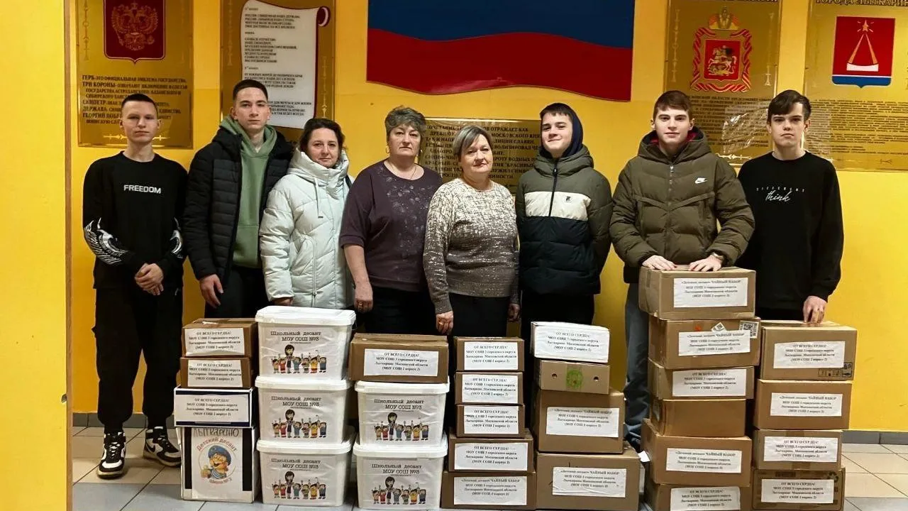 Школьники из Лыткарина делают 1 тыс окопных свечей ежемесячно для бойцов СВО