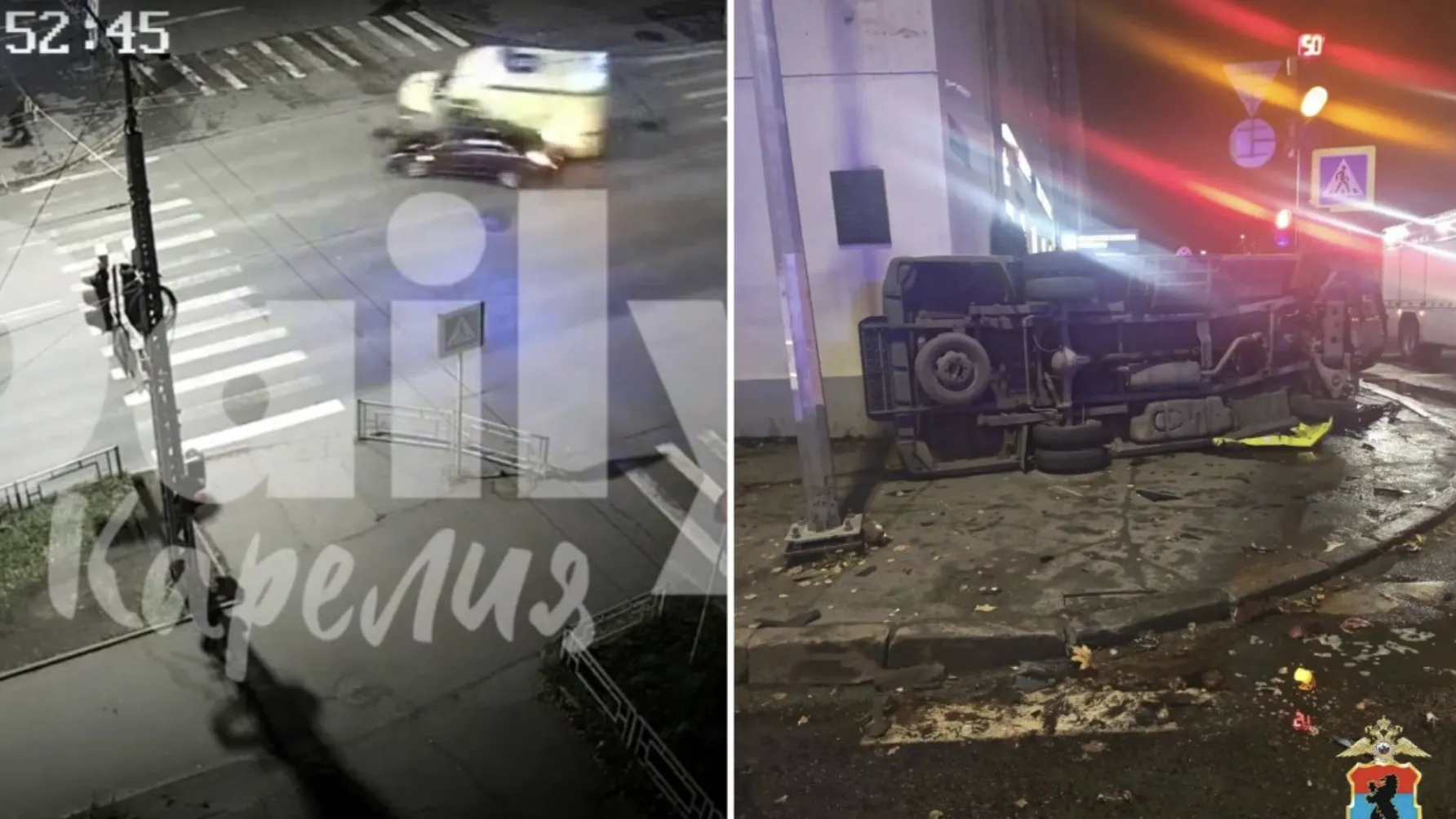 Кадр из видео Ситилинк / ГАИ Петрозаводска