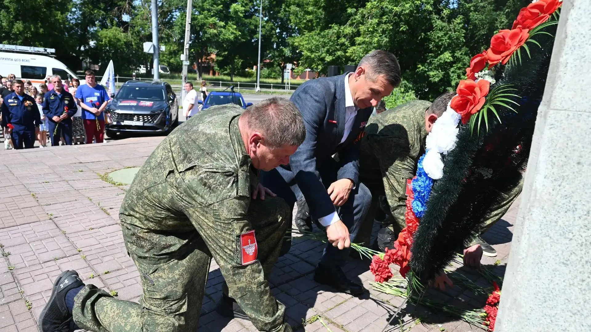 «Единая Россия» провела автопробег в память о добровольцах ВОВ