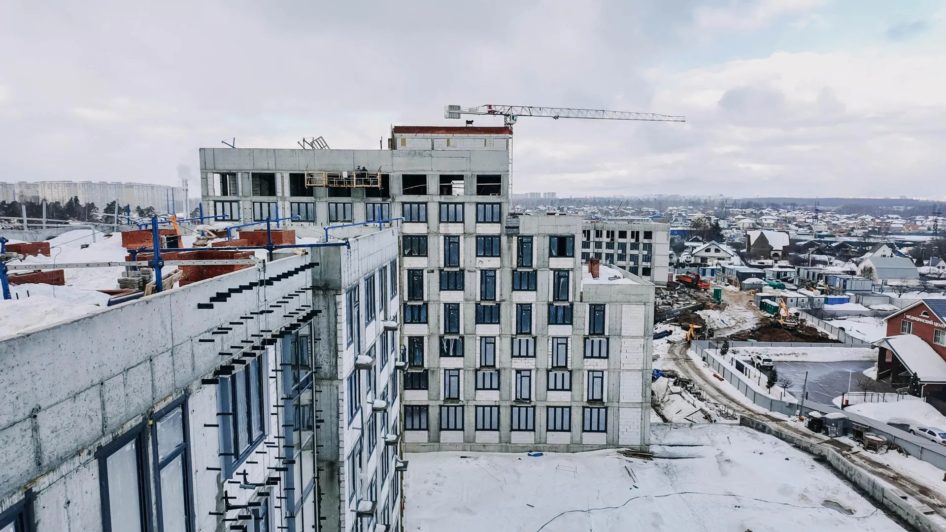 В Люберцах продолжают строить ЖК «Легенда Марусино»