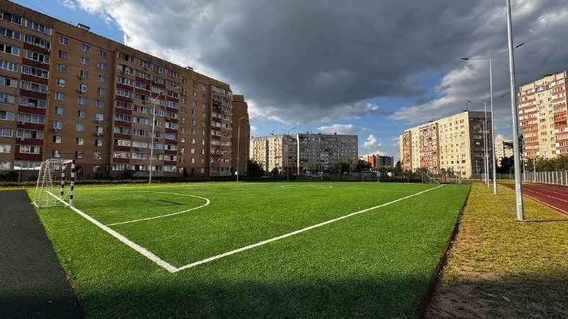 Стадион школы № 10 в Жуковском откроют для свободного посещения с сентября