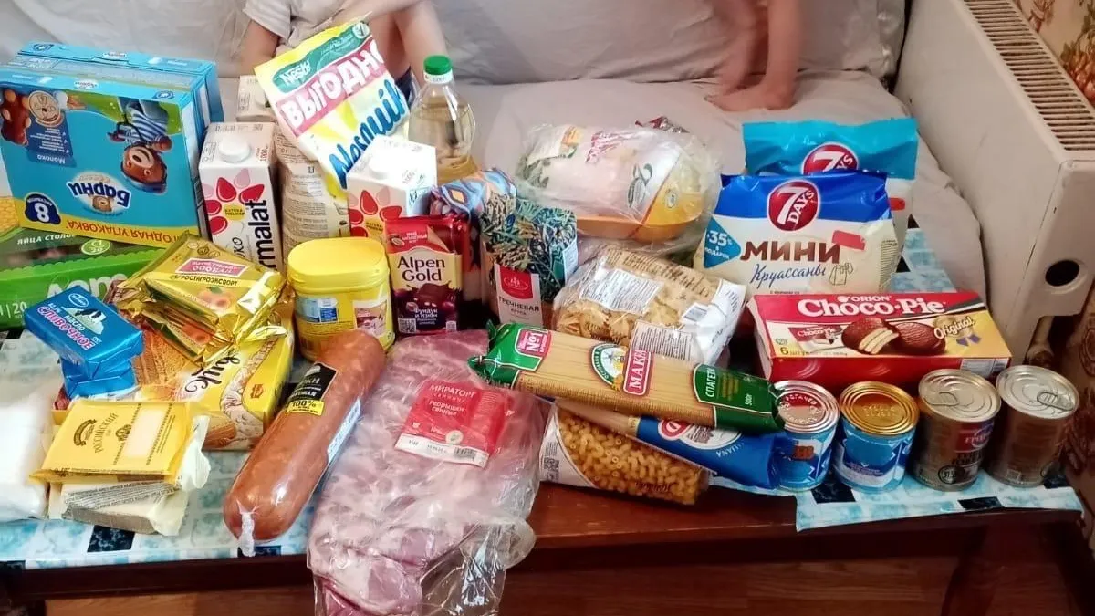 Волонтеры Подольска ежемесячно помогают подопечным продуктами питания